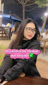 [3-5/8 Hoàn Tiền 25%] Gọng kính tròn bầu thời trang nhiều màu sắc cỡ to nam nữ 01265A