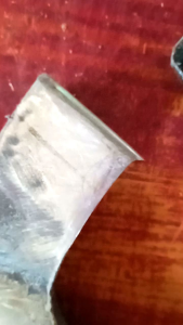 มีดกรีดยาง ทรงไอ้เท่ง ร่อง65° ยังไม่ลับคม