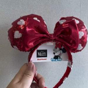 Disney Red Minnie Mouse Ears Headband