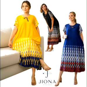 Maxi Duster Dress with 2 side pocket