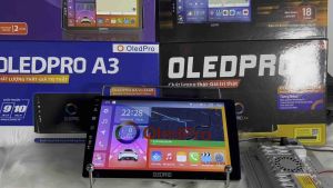 Màn android ô tô 9 inch 10 inch Oled Pro A3 và A5 2023 Ram 2G - rom 32G Bản đồ Vietmap Navitheo Youtube đầy đủ