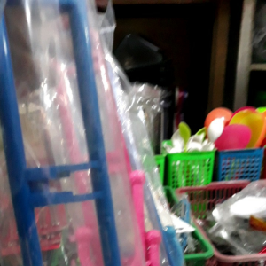 hanger baju /gantungan baju /kastok baju /serbaguna merek LION STAR isi 5