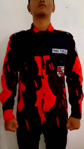 KEMEJA PEMUDA PANCASILA PLUS BORDIR BELAKANG