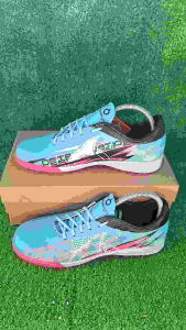 TERBARU!!! SEPATU FUTSAL ORTUSEIGHT CATALYST V3 FG AQUA ULTRA BLACK.