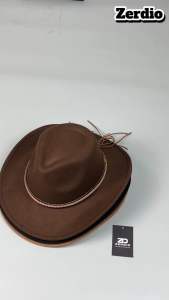 Mũ Cao Bồi Miền Tây Nỉ Nón Cowboy Vành Rộng Cho Nam và Nữ MP064