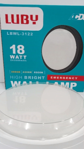 Lampu Dinding / Luby Wall Lamp Lampu Dinding New LBWI-3122 18W Tricolor