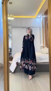 SET LONG TUNIK WANITA SHADIRA ONESET TUNIK PANJANG TERLARIS SETELAN MUSLIMAH TERBARU