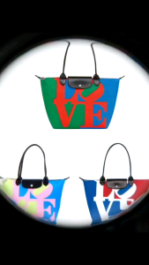 Tas Totebag Premium Kanvas Brand LCC Love: Variasi Warna