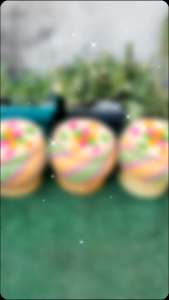 กระติบข้าวฟักทองขนาด 6 นิ้ว คละลายคละสี 💥 ซื้อ 10 แถม 1 💥