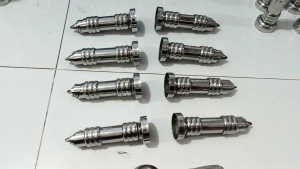 STAINLESS HANDLE GRIP FOR MOTORCYCLE ( Universal)