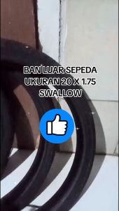 BAN LUAR SEPEDA UKURAN 20 X 1.75