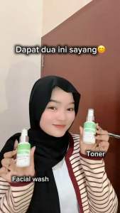 SKINCARE ORLIN BEAUTY TONER FLEK PLATINUM & FACIAL WASH PLATINUM FLEK ORLIN BEAUTY