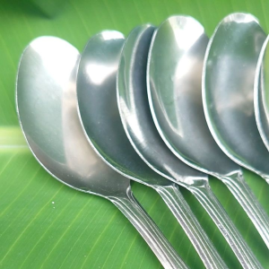 12 pcs sendok makan stainless serbaguna/sendok makan murah