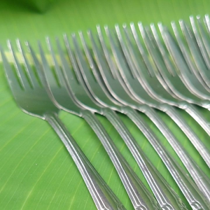 12pcs garpu makan stainless/garpu stenlis serbaguna