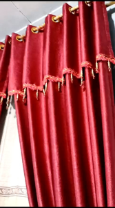 Gorden Polos Model Poni Tirai Jendela Gorden Pintu