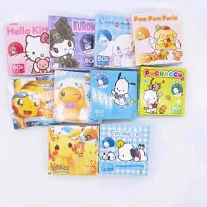 Sanrio decorative stickers Kuromi Kuromi handbook stickers cartoon