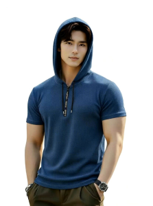 simantuang | hoodie resleting dada lengan pendek size m L XL XXL