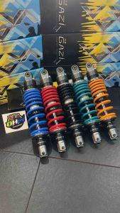 โช๊คหลัง Gazi เเท้ รุ่น Supreme RX สำหรับใส่ Lead Giorno Mio ยาว320มิล ปรับนิ่มเเข็งได้ ปรับรีบาว์นได้ รับประกัน6เดือน