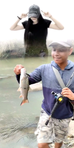 1PCS SWIMMER UMPAN HAMPALA GOLDEN RASBORA 5CM