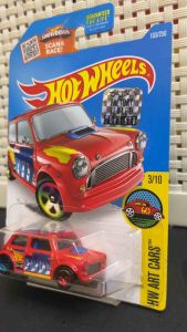 Hot Wheels Art Cars Morris Mini