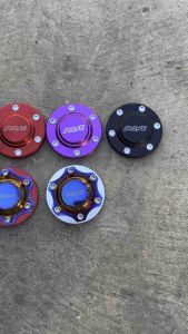 ดุมล้อรถยนต์ 105-106มิล 2ชิ้น สีและไทเท ได้พร้อมโอริงป้องกันการหลุด