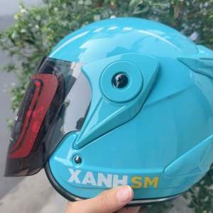 Nón bảo hiểm 3/4 Xanh SM kính dài che chắn gió tốt Nón Bảo Hiểm Dành Cho Người Lớn Nón Bảo Hiểm Chất Lượng Cao Thái Lan Nón Bảo Hiểm Kiểu Dáng Đẹp Cỡ Trung Bình - Lazada