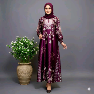 New Gamis Cantik Armany Silky premium//Gamis Sultan Armany silky//Gamis Kekinian//Gamis Murah//Gamis Motif Terbaru
