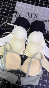 🇲🇾 Ready Stock High Quality 5cm Push Up Bra（3 Hooks）Wireless Bra(Tidak Dawai+Span Tebal+Tepi Besar)加厚内衣加厚文胸小胸内衣AA杯内衣聚拢内衣Push Up Bra
