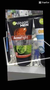 Garnier New Men AcnoFight & OilControl Facial Skincare Produk Perawatan Wajah Pria