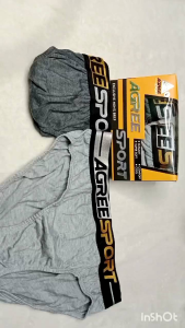 1 BOX (2PCS) CELANA DALAM AGREE SPORT/ CELANA DALAM PRIA AGREE