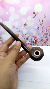 Empu Craft Sedotan Once Pipa Kayu Kalimosodo Model Diamond A507