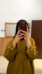 Gamis Cantik AMINA by Noni Dress / daster arab / dress wanita