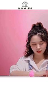 4 IN 1 SPONGE MAKE UP SET DENGAN BOX / COSMETIC SPONS PUFF BEAUTY BLENDER MAKE UP / BLENDER BB CREAM MAKE UP