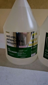 Alcohol 70% 1 Galon 3.2L with Scent ( Baby Powder Angels Breath  Cucumber Melon )