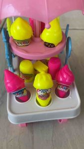MURAH!!!(BISA COD)MAINAN ANAK KERETA DORONG TROLI ICE CREAM SHOP/ GEROBAK ICE CREAM MINI
