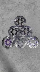 MAXSPEED FLOATING DISC CNC STAR CLICK / MIO / GIORNO 220MM 4 HOLES