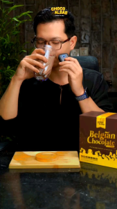 Belgian Chocolate Drink Choco Albab Tanpa Gula Putih (20 sachets)