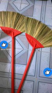 Combo 2 Chổi Cỏ Xuất Khẩu Bông Dày Cao Cấp - Chổi Cỏ Sạch Nhà Cửa Chi Phí Rẻ