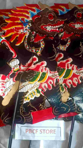 Wayang Rambut Geni Bahan Kertas duplek dobel ukuran Besar strandart pentas