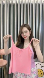 Đồ Ngủ Nữ HEUN YOUNG Đồ Ngủ 2 Dây Áo Thun Tăm Quần Lụa Latin Siêu Xinh Freesize 40-62kg