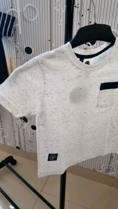 Kaos Anak Premium Cotton Mambo 30s Usia 1-12 Tahun Mambo Saku Putih- Eevyx Store