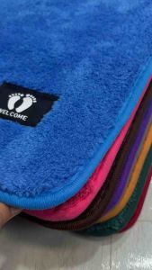 🌈พรมเช็ดเท้า งานสวย หนานุ่ม ซับน้ำดี พร้อมส่งจากไทย