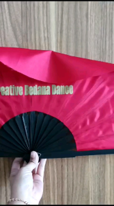 Souvenir Kipas Tari Bambu Premium Jumbo