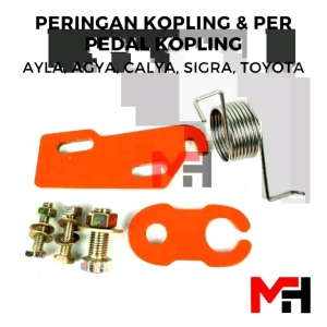 Paket Peringan Kopling Ayla Sirion Sigra Agya Calya lengkap dengan Per Pedal Kopling