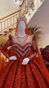 Gaun Pengantin | Gaun pengantin mewah elegan | Gaun pengantin Premium | Gaun