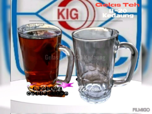 Gelas Kaca Berkualitas Tinggi untuk Teh & Es Cendol