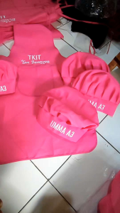 Topi koki dan celemek dewasa free nama topi chef dan celemek dewasa set topi koki plus celemek