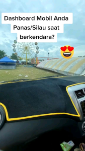 BELI 1 DAPAT 4 | Cover Dashboard Mobil MITSUBISHI PAJERO SPORT 2008-2016 Pelindung Dasbor - Alas Taplak Dasbord aksesoris interior Hiasan dalam mobil - karpet pelindung panas dasbord dari sinar matahari bahan Premium