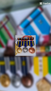 Lencana pita PDH / atribut dinas militer / TNI AD AL AU / medali PDU / Prajurit Setia / Kesetiaan 24 16 8 tahun / satyalencana / pita jasa / tanda jasa TNI PDH PDU / pin