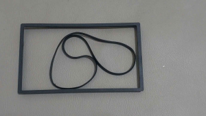 Frame List Head Unit Double Din 7 inch Honda Mobil